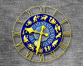 時鐘,十二生肖,時間