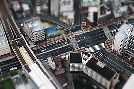 交界處,路口,城市