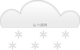 雪,云,秋天