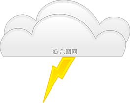 閃電,螺栓,黃色