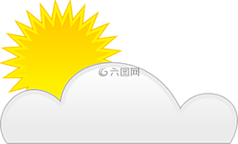 太陽,云,陽光