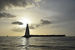溶膠,小船,海灘