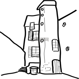 建設(shè),老,城堡