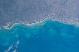 卫星图像,海岸,海岸线