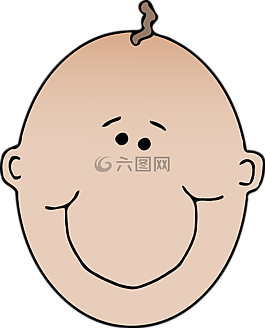 嬰兒,男孩,光頭