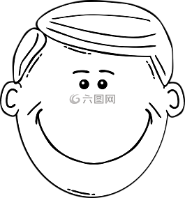 男孩,快樂,男子