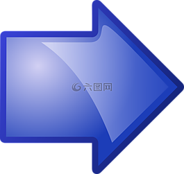 箭頭,藍(lán)色,指點(diǎn)