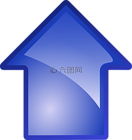 箭頭,藍(lán)色,會