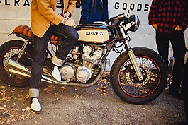 本田,摩托車,自行車