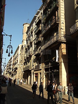 巴塞羅那,結(jié)構(gòu),街