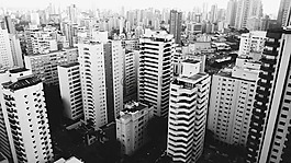 建筑物,摩天大樓,城市