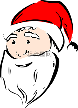 圣诞老人,克劳斯,脸