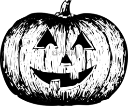 南瓜,万圣节,脸