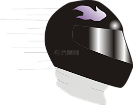 頭盔,摩托車,移動
