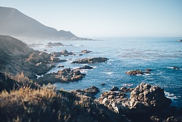 海,海景,懸崖