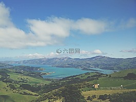 湖,水庫,景觀