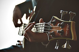 吉他手,吉他,播放