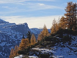 山,雪,雪山