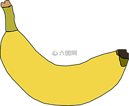香蕉,黃色,水果