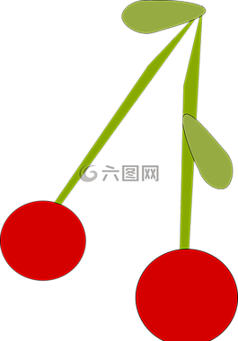 櫻桃,紅色,水果