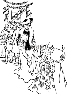 女孩,購物,圣誕節(jié)