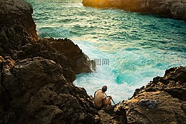 沖浪,海洋,游泳