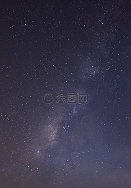 夜晚的天空,銀河,空間
