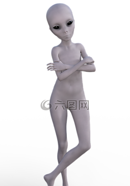 外星人,科幻小說,3d