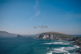 海洋,海岸,海