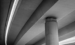 橋,支柱,混凝土