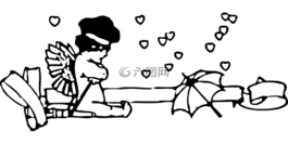 丘比特,天使,梧桐