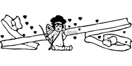 情人節(jié),旗幟,滾動