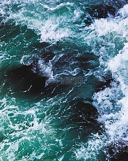 海景,海浪,海洋