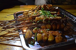 食物,燒烤,夜生活