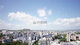 市容,云,天際線