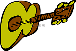 吉他,乐器,六个刺