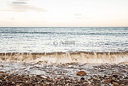 波,海洋,海灘