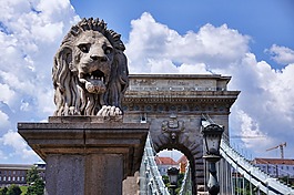 鏈橋,橋,獅子