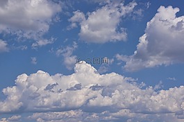 云,天空,藍色