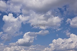 云,天空,藍(lán)色