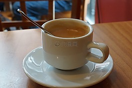 咖啡,卡布奇諾,咖啡廳