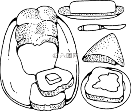 面包,黃油,服務(wù)