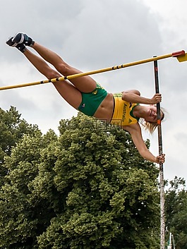 lechtathletik,体育,撑竿跳高