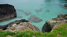 海洋,巖,海