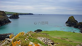 海洋,巖,海