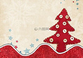 圣诞树,卡,装修