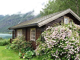 山寨,大瀑布,湖
