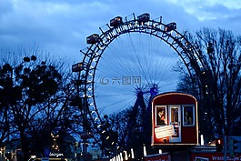 奧地利,公園,車輪