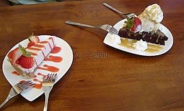 芝士,甜點,食品