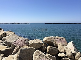 碼頭,海港,巖